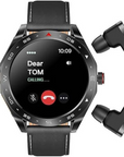 Haino Teko ST5 Waterproof Smartwatch with Built-In Earbuds & AMOLED Display